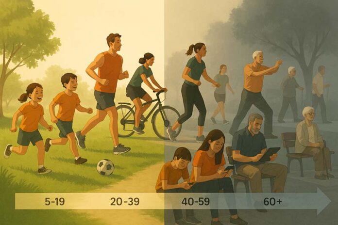 Physical Activity Trends Show the World Is Getting Less Active Despite ...